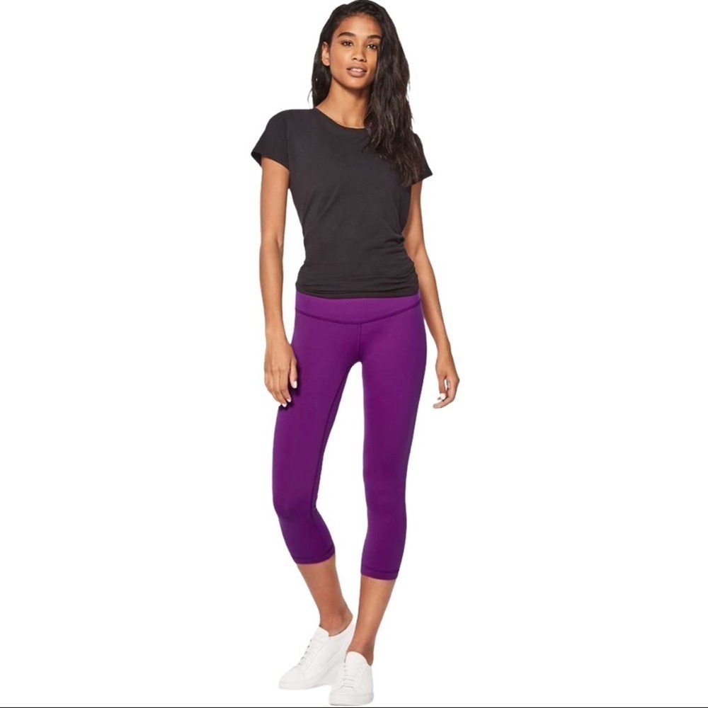Lululemon High Rise Wunder Under Crop III High Rise Crop Leggings 4